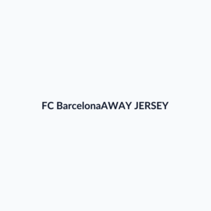 FC Barcelona Away Jersey