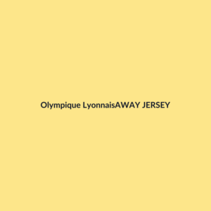 Olympique Lyonnais Away Jersey