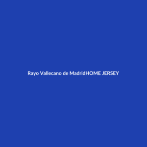 Rayo Vallecano de Madrid Home Jersey